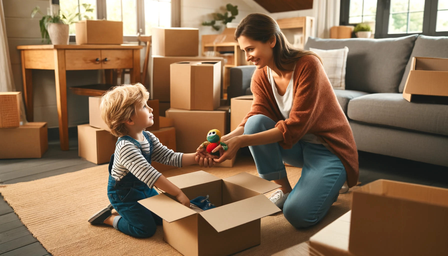 Moving with kids